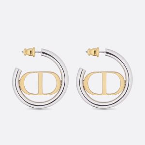 Dior 30 Montaigne Earrings Metal Gold/Silver