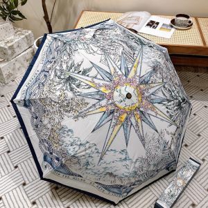 Dior Mini Unbrella Reve d'Infini Motif Polyester Blue