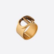 Dior 30 Montaigne Ring Antique Metal Gold