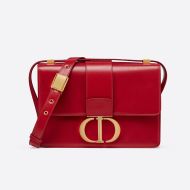 Dior 30 Montaigne Bag Box Calfskin Red