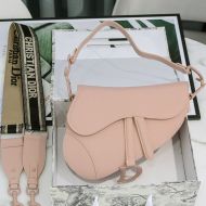 Dior Saddle Bag Ultramatte Calfskin Cherry