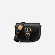 Small Dior Bobby Bag Box Calfskin Black